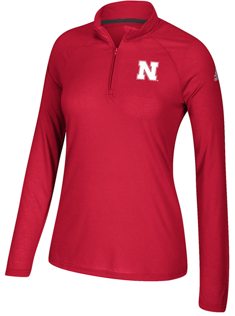 Adidas Ladies Nebraska N Ultimate Qtr Zip