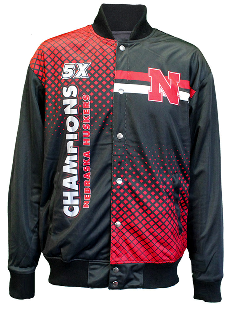 Husker Champs Reversible Letterman Jacket