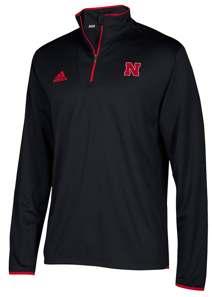 Adidas Nebraska Iconic Knit Quarter Zip