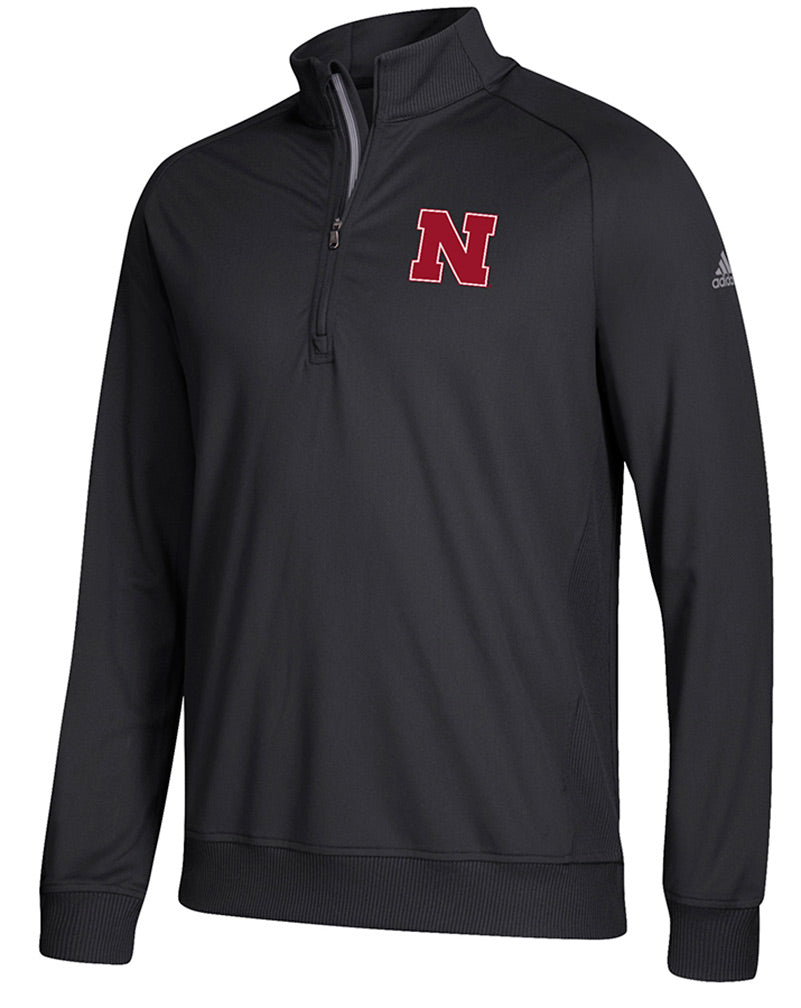 Adidas Nebraska Classic Club Golf Quarter Zip