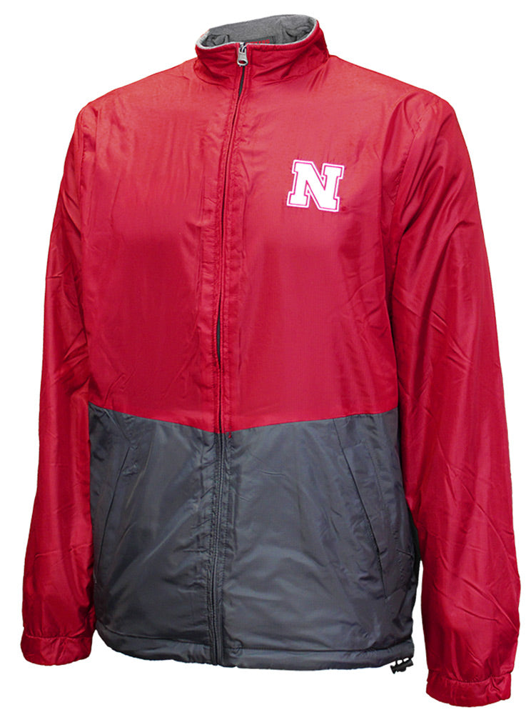 Huskers Halfback Reversible Full Zip Jacket