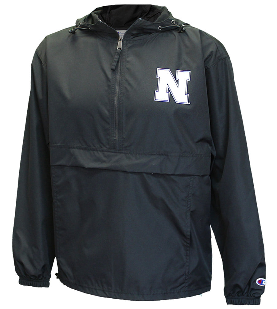 Nebraska Pack N Go Champion Quarter Zip Jacket