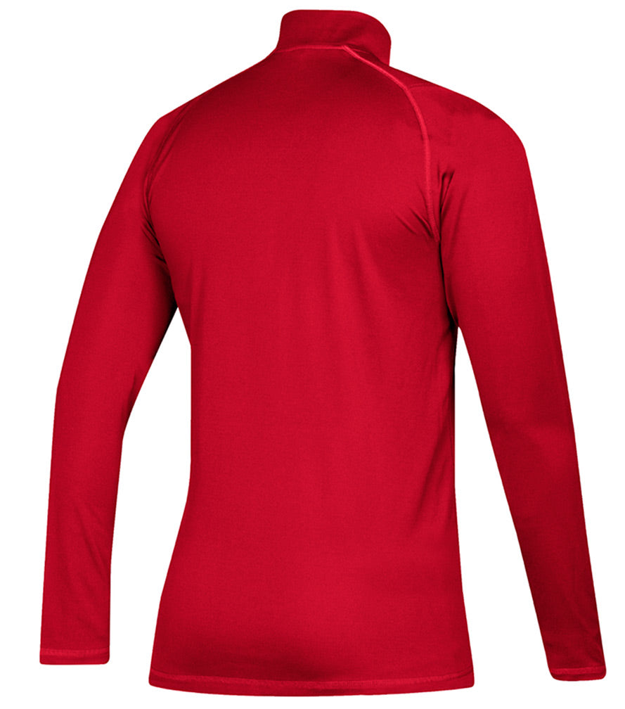 Adidas Nebraska Freelift Sport Quarter Zip Climalite