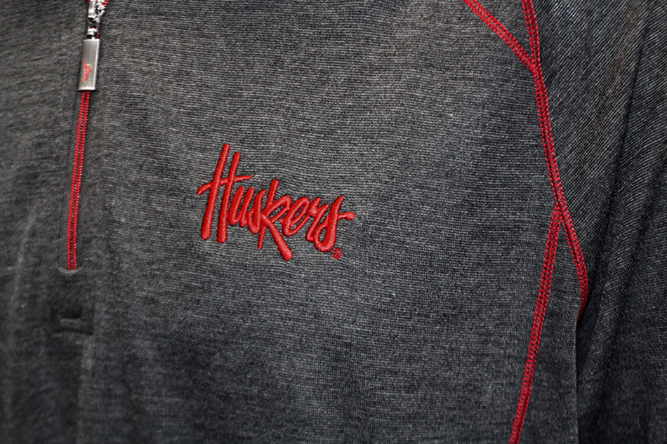 Huskers Tommy Bahama Half Zip