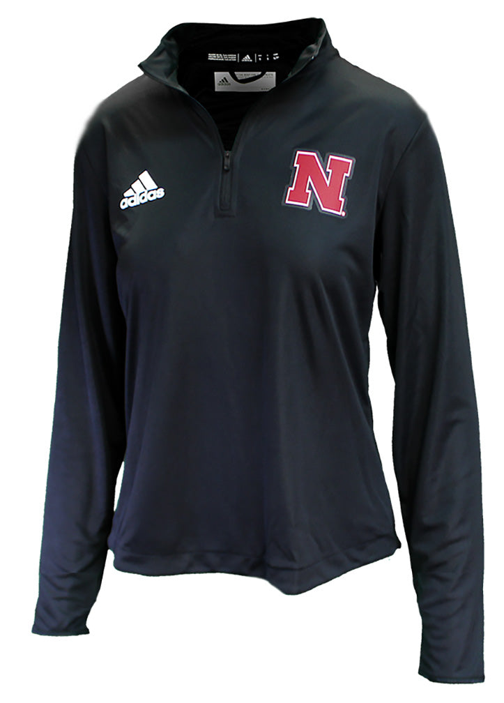 Adidas Womens Nebraska Knit UTL Quarter Zip