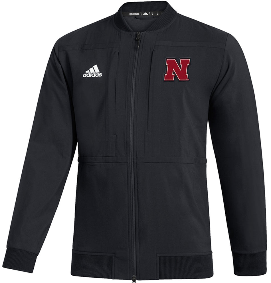 Adidas Nebraska Woven UTL Bomber - Black