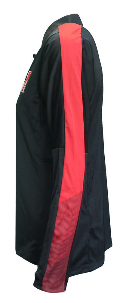 Adidas Womens Huskers Knit QTR Zip - Black