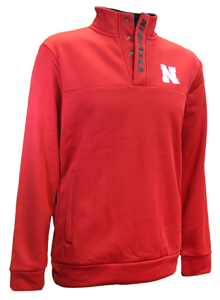 Huskers No Tomorrow Quarter Zip - Red