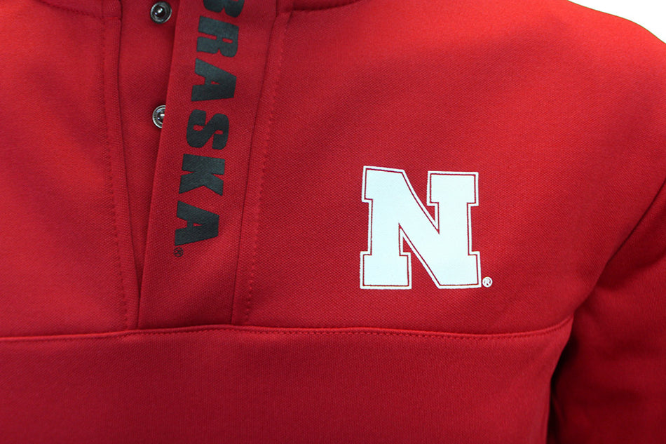 Huskers No Tomorrow Quarter Zip - Red