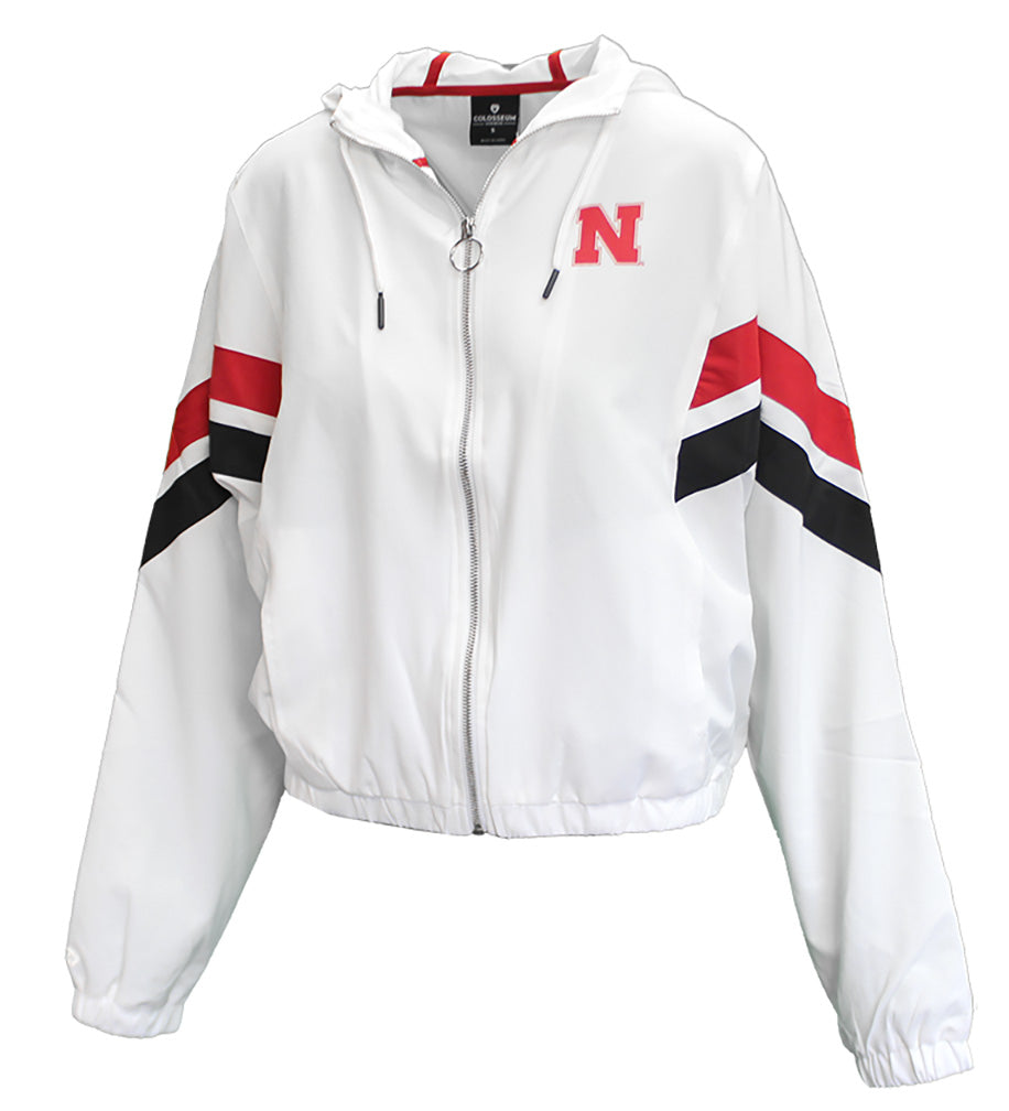 Womens Nebraska Candy Gram FZ Jacket