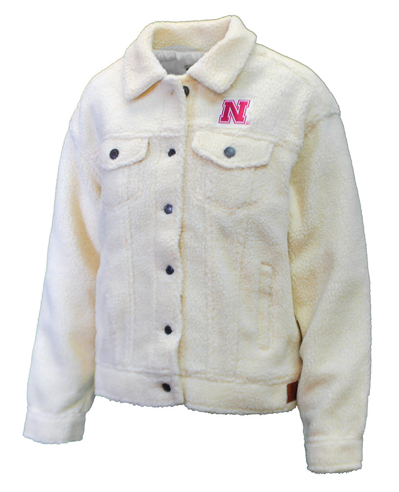 Nebraska Gals Yeti Button Up Jacket