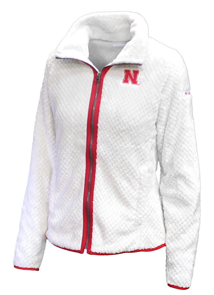 Womens Nebraska Fireside Full Zip Sherpa