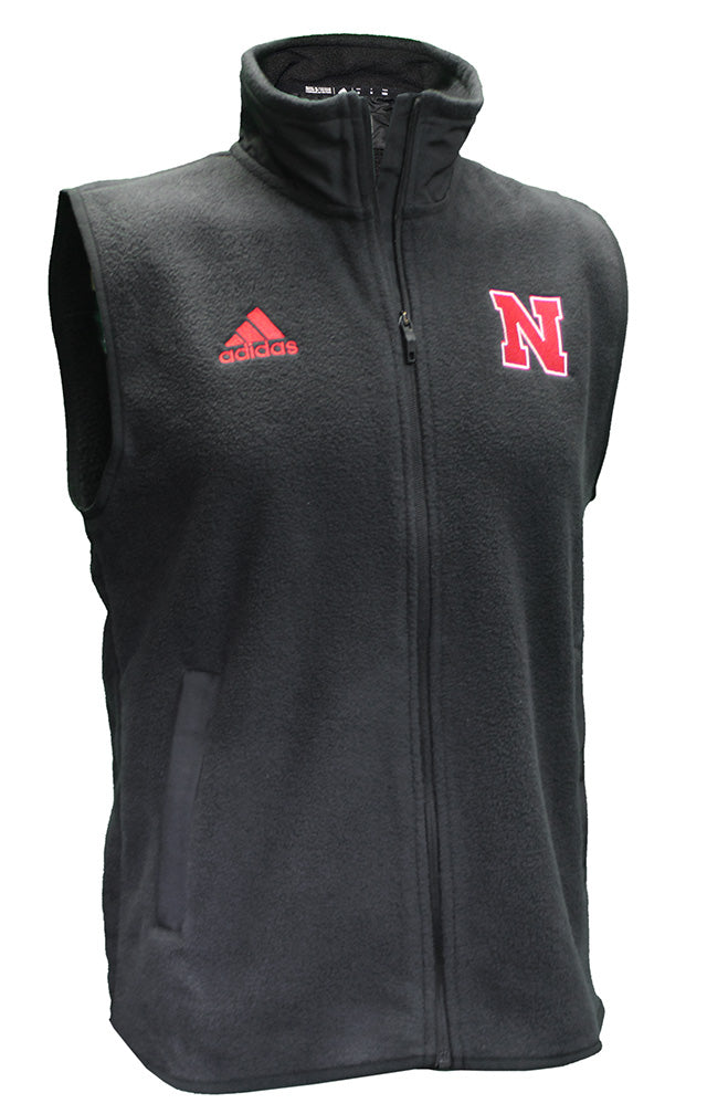 Adidas Nebraska Iron N Full Zip Stadium Vest 2022