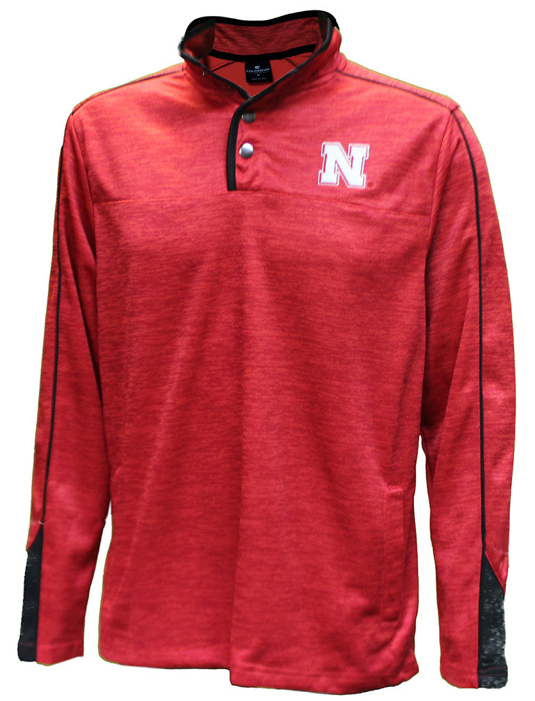 Nebraska Bushwood 1/4 Snap Jacket