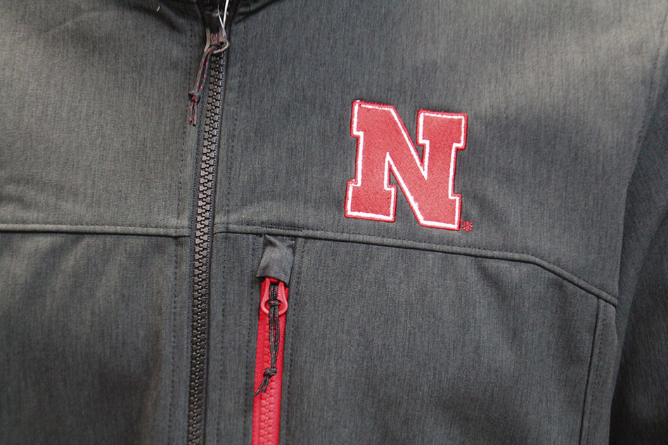 Nebraska Huskers Columbia Ascender Softshell Coat