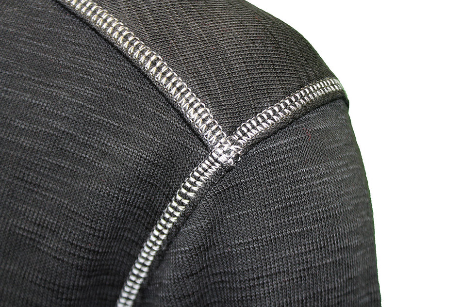 Nebraska Sport Tobago Bay Tommy Bahama Quarter Zip  - Black