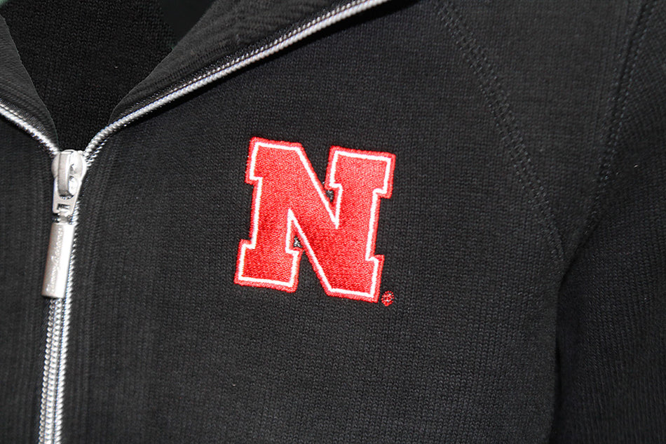 Womens Nebraska Sport Aruba Tommy Bahama Half Zip