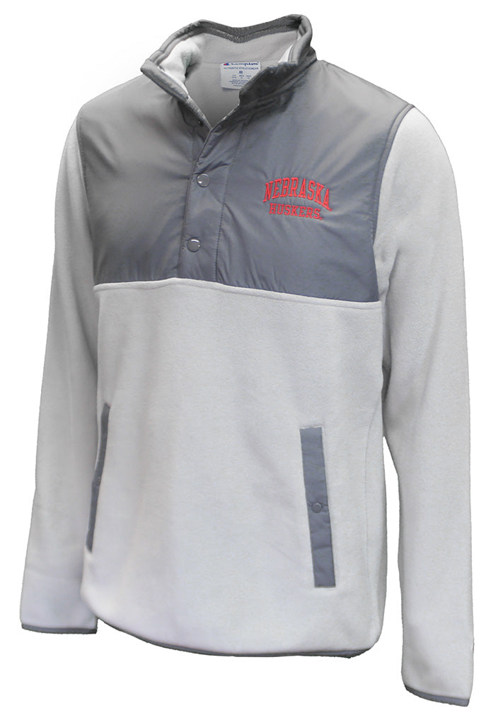 Nebraska Huskers Explorer Fleece Quarter Snap Pullover