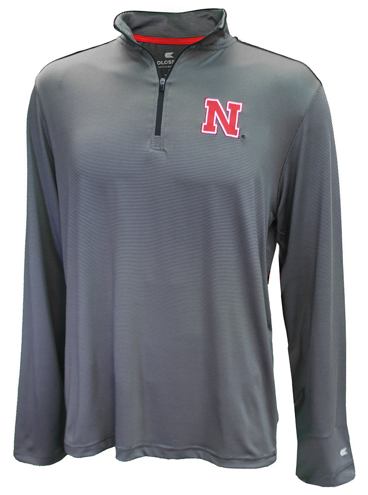 Nebraska 007 Quarter Zip Windshirt