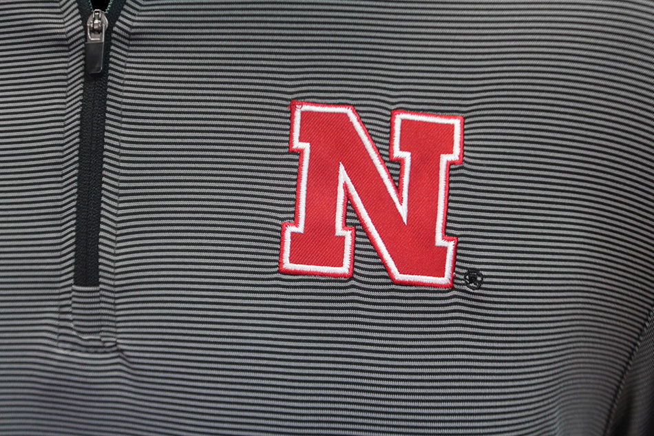 Nebraska 007 Quarter Zip Windshirt