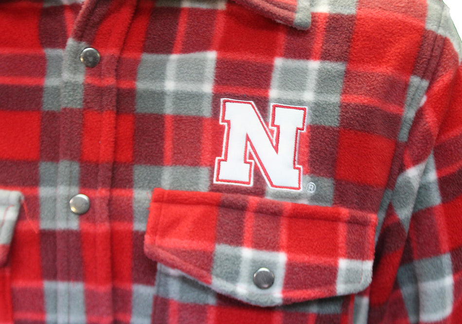 Nebraska Woodsman Full Snap Jacket