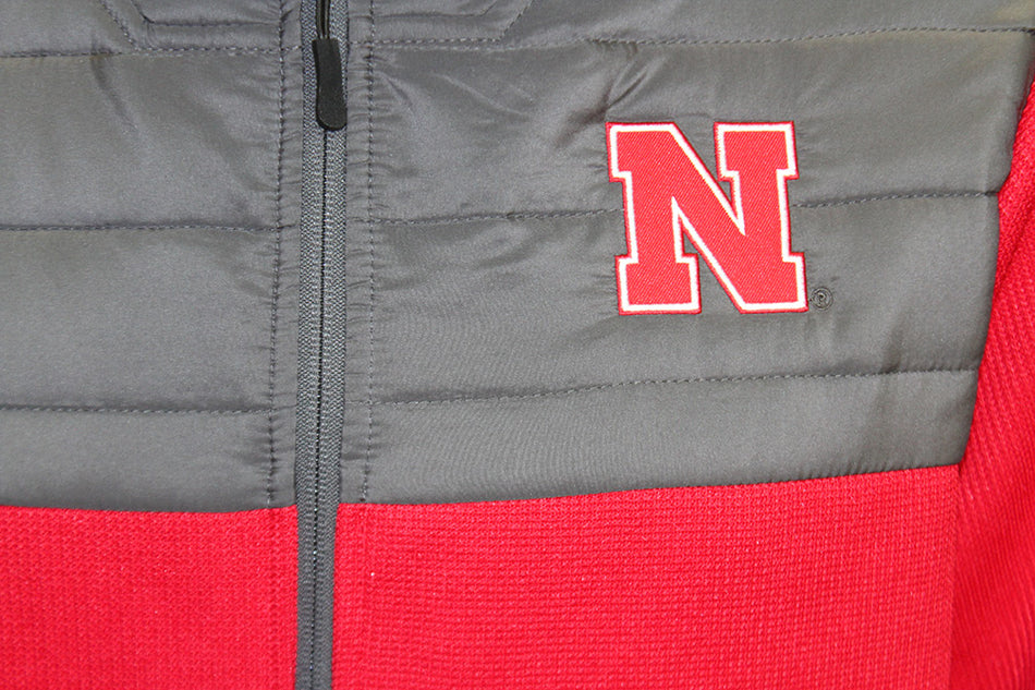 Nebraska Storm Full Zip Hooded Jacket