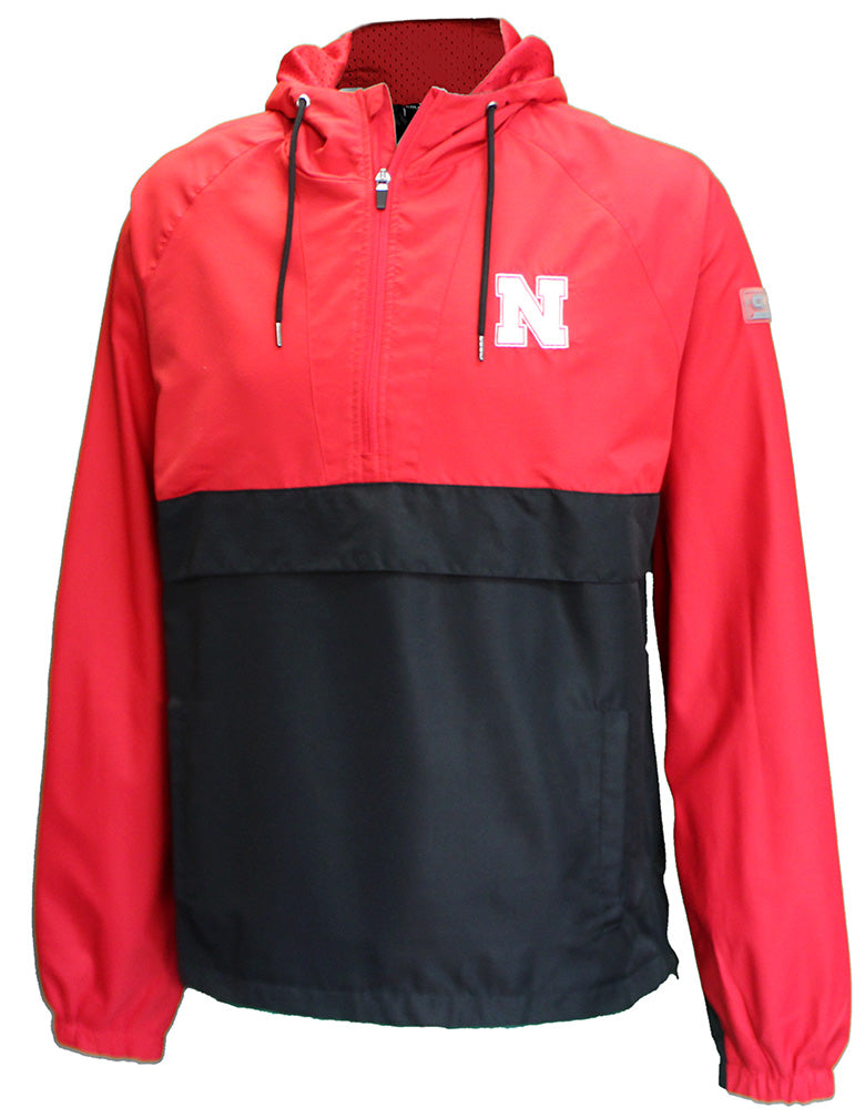 Nebraska Quarter Anorak Quarter Zip Jacket