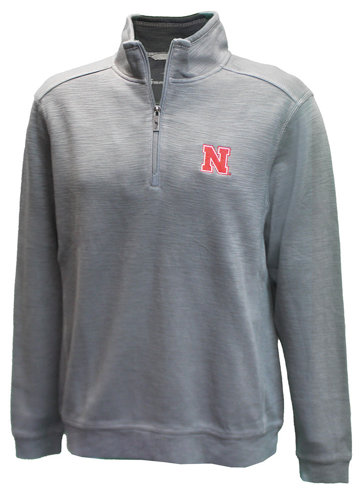 Husker Tommy Bahaman Half Zip Sport Tobago