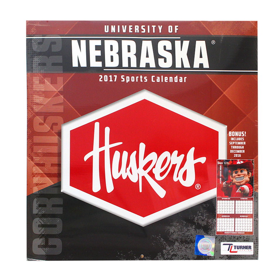 2017 Huskers Wall Calendar