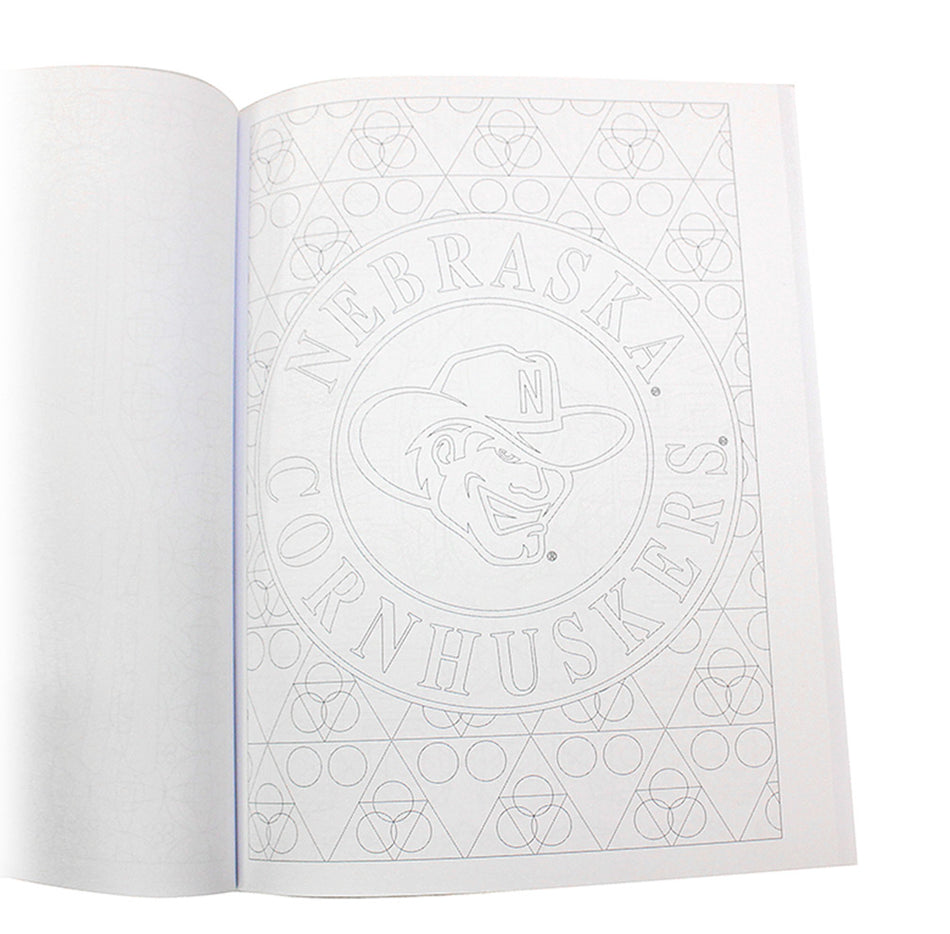 Huskers Adult Coloring Book