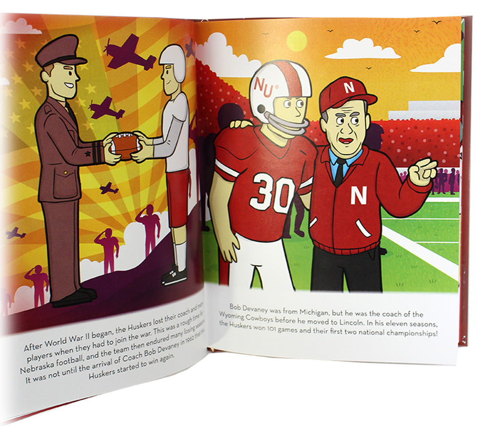 Young Fan Husker History Book