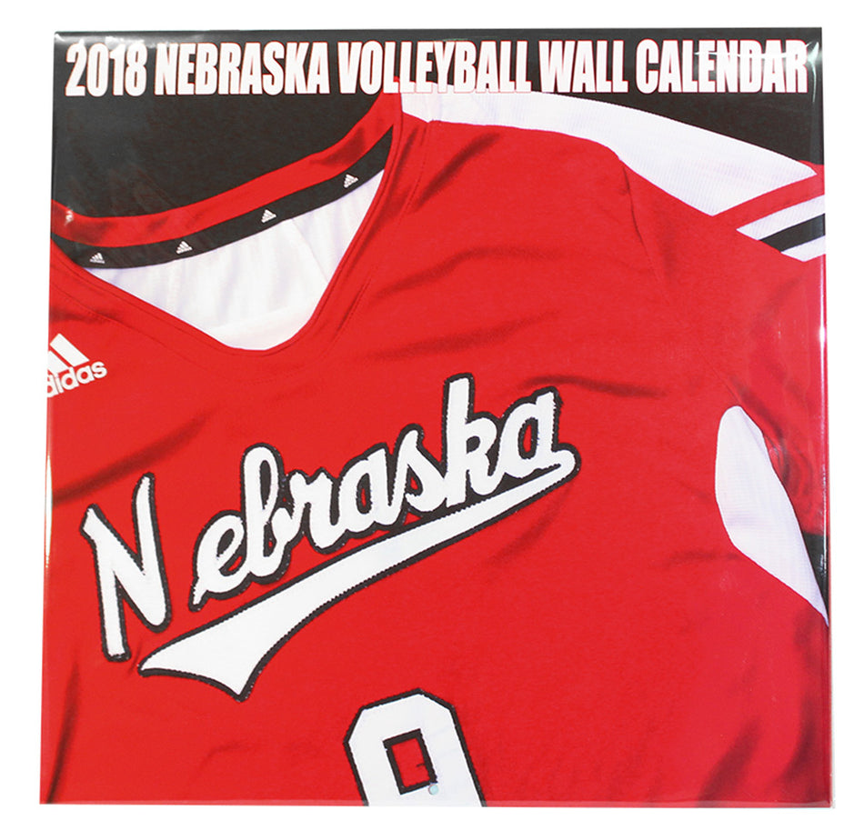 2018 Husker Volleyball Wall Calendar