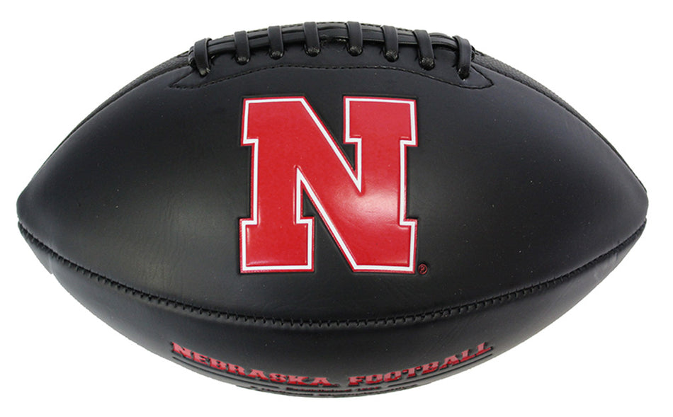 Black Matted Iron N Embossed Autograph Football