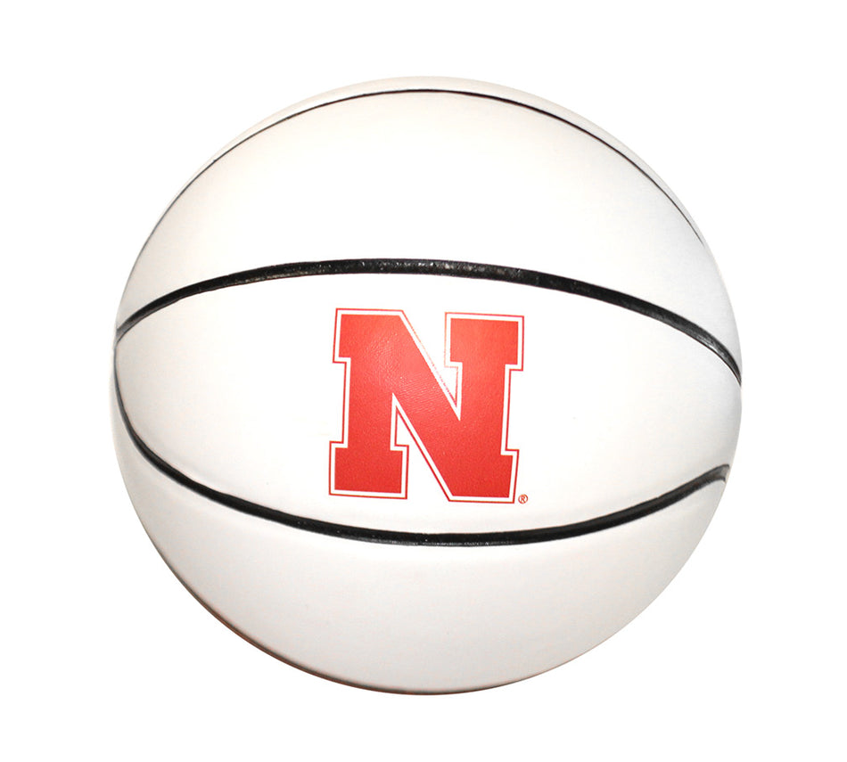 Huskers Mini Autograph Basketball Logo