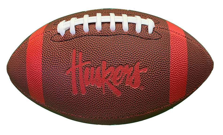 Full Size Nebraska Composite Football