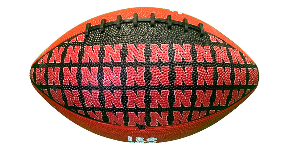 Nebraska Huskers Mini Rubber Football