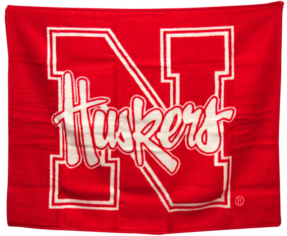 N-Huskers Fleece Blanket