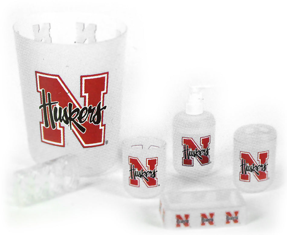 NHuskers TD Bathroom Set