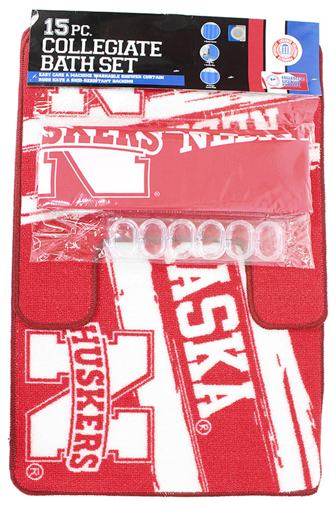 Huskers Bathroom Set