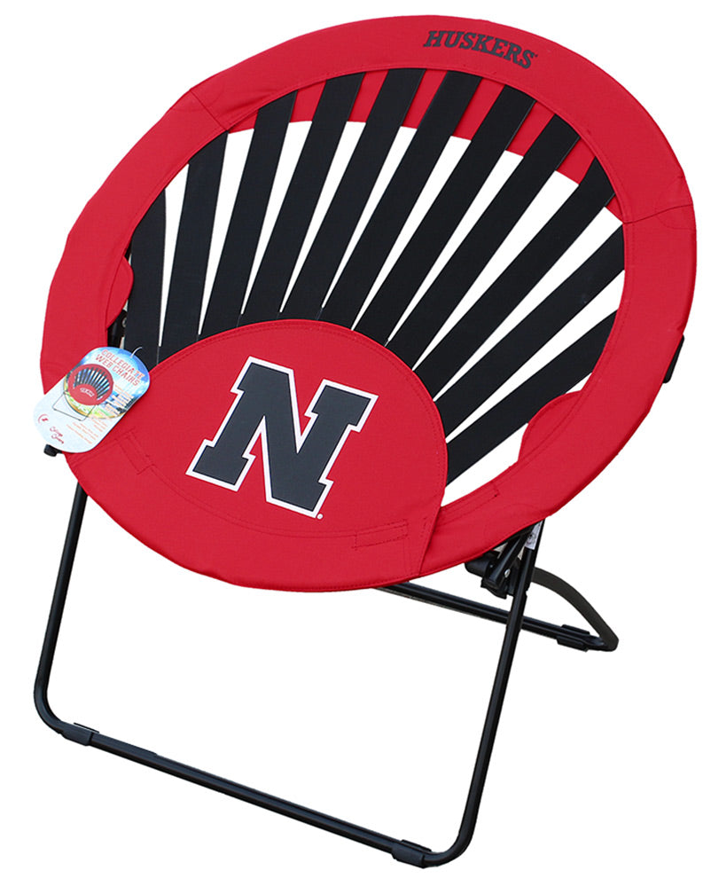 Huskers Folding Tailgate Web-Chair