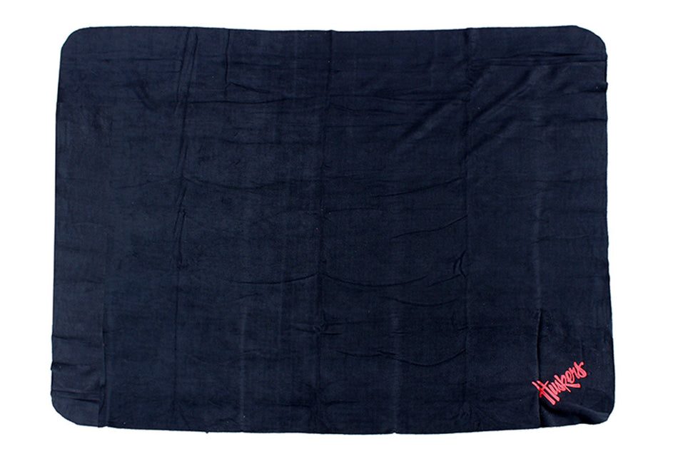 Huskers Stadium Throw Blanket