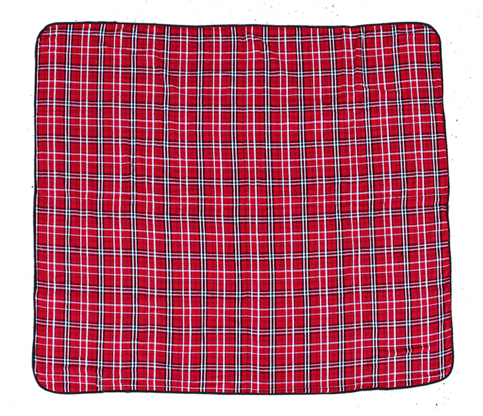 Red N Black Plaid Flannel Blanket