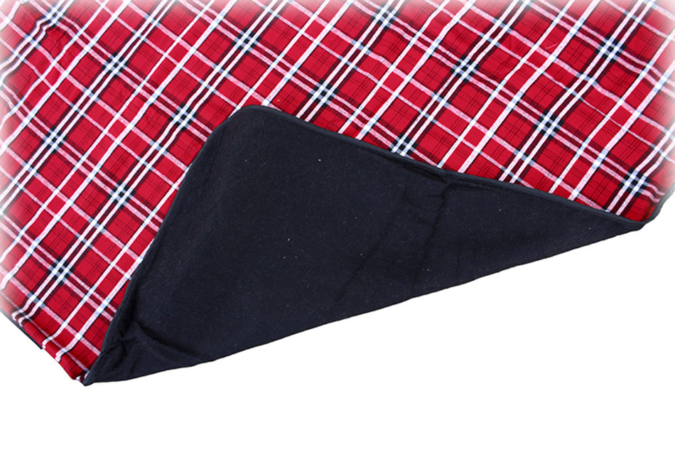 Red N Black Plaid Flannel Blanket