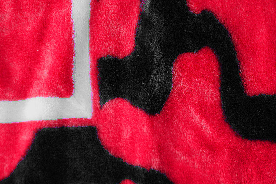 Nebraska Huskers Raschel Throw Blanket