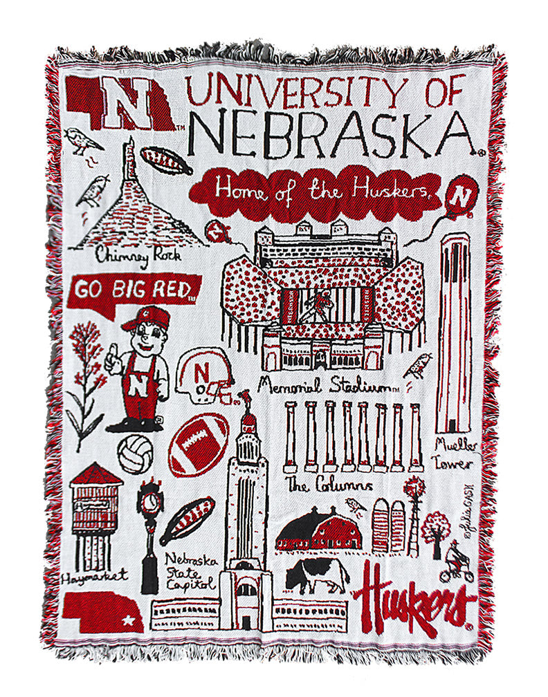 Julia Gash Nebraska Throw