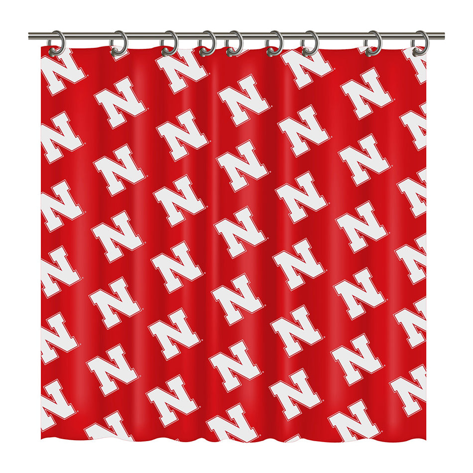 Huskers N Repeat Shower Curtain