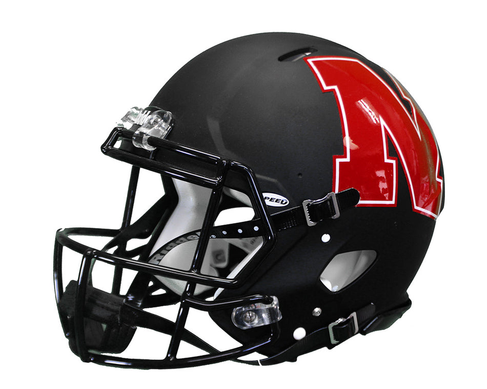 Nebraska Amped Authentic Speed Helmet