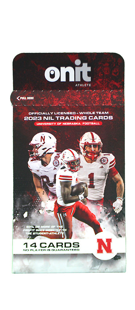 2023 NIL Nebraska Huskers College Football Trading Cards - 14 Pack