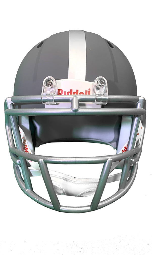2024 Mini Replica Alternate Nebraska Slate Helmet
