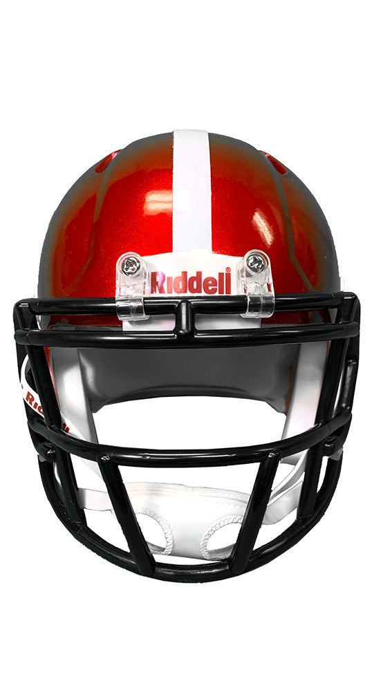 Mini Replica Alternate Nebraska Flash Helmet